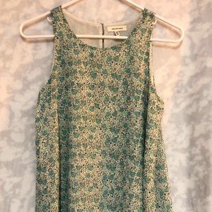 Max Studio Floral Tank, Size Small